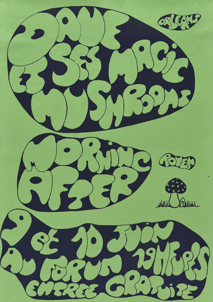 1989.06.09-Affiche01-A3-photocopiee-Shoi-724x1024 Dave and the Magic Mushrooms, Morning After (09 et 10/06/89)