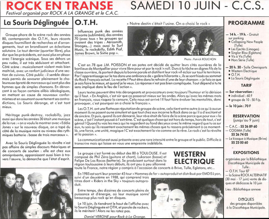 1989.06.10-Rock-en-transe-Daniel-VergnePRO-1024x836 "Rock en transe" (10/06/89)