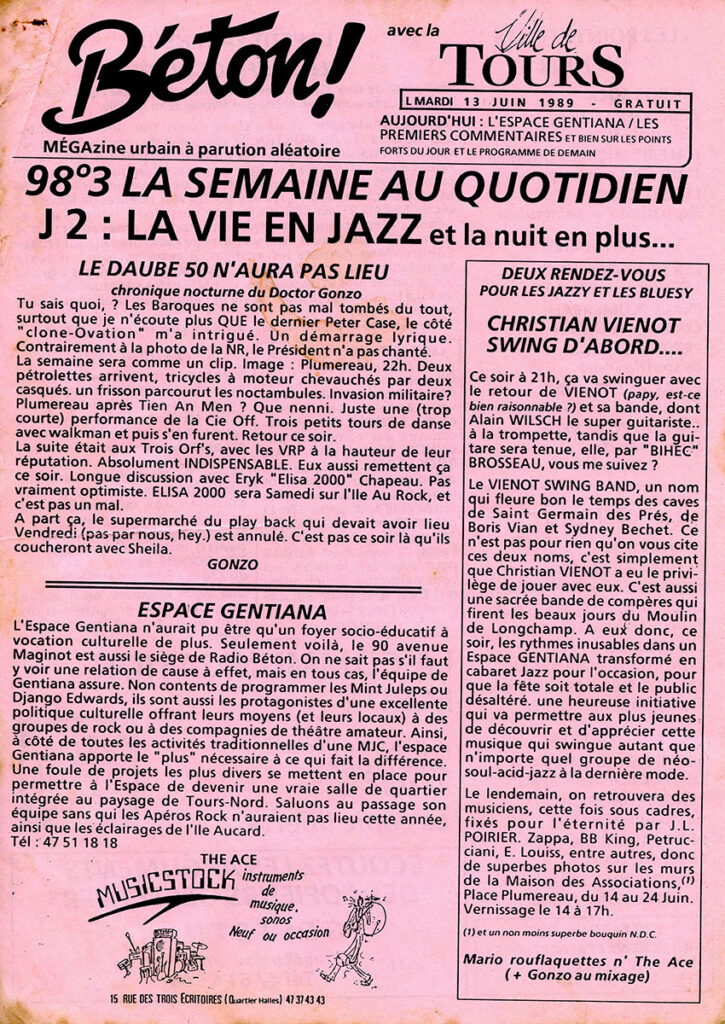 1989.06.13-Radio-BetonRBergeracDO-1-725x1024 "Bleu blanc rock" (12 au 24/06/89)