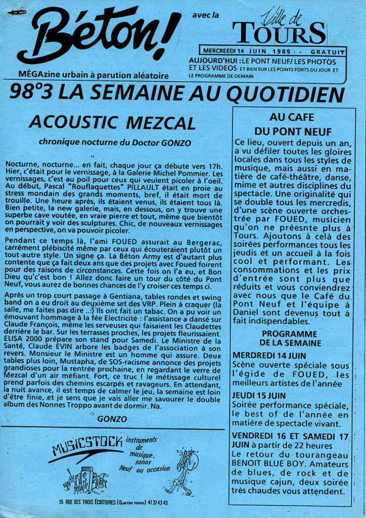1989.06.14-Radio-BetonRBergeracDO-724x1024 "Bleu blanc rock" (12 au 24/06/89)