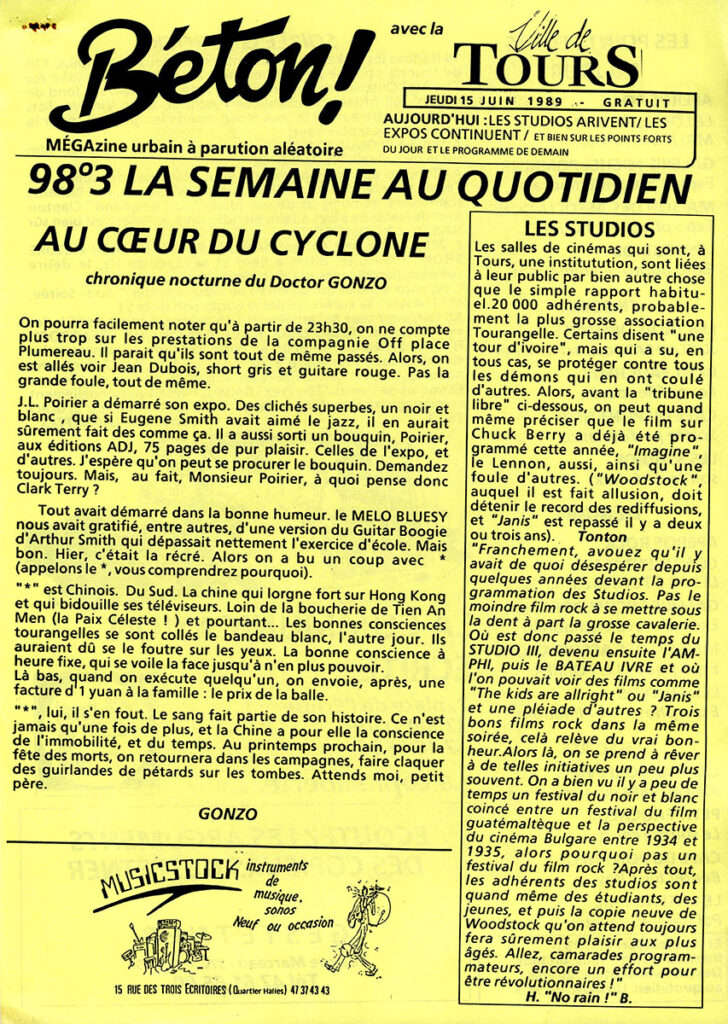 1989.06.15-Radio-BetonRBergeracDO-728x1024 "Bleu blanc rock" (12 au 24/06/89)