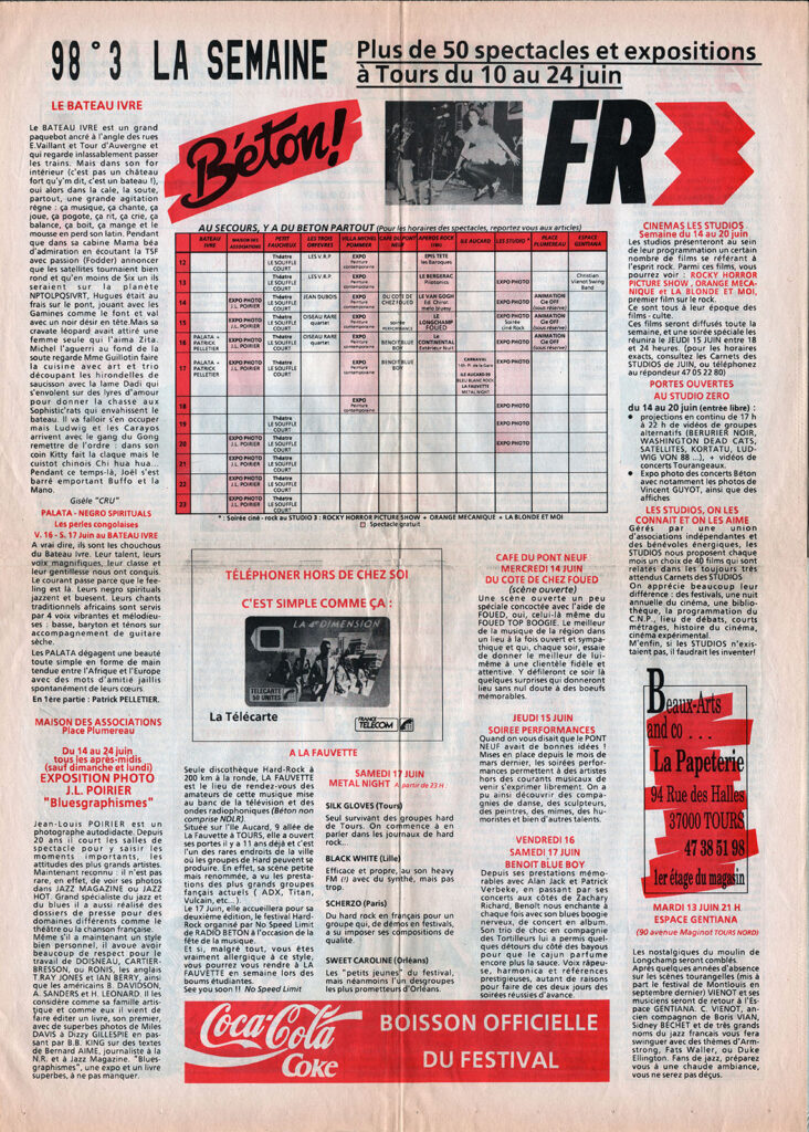 1989.06.17-Feuille01.3-imprimee-Radio-Beton-732x1024 "Bleu blanc rock" (17/06/89)