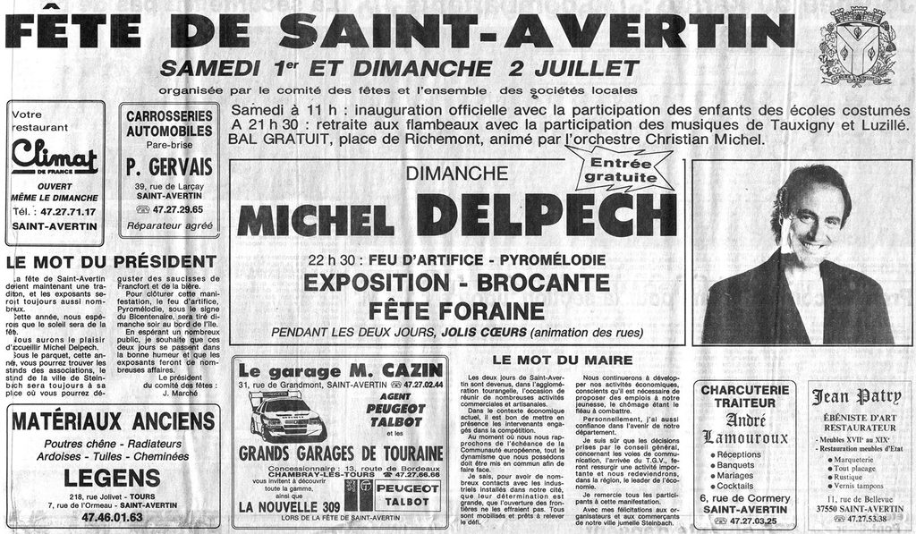 1989.06.30-NRCO.3ADPRE-1024x597 "Les Deux Jours de Saint-Avertin" Michel Delpech (02/07/89)