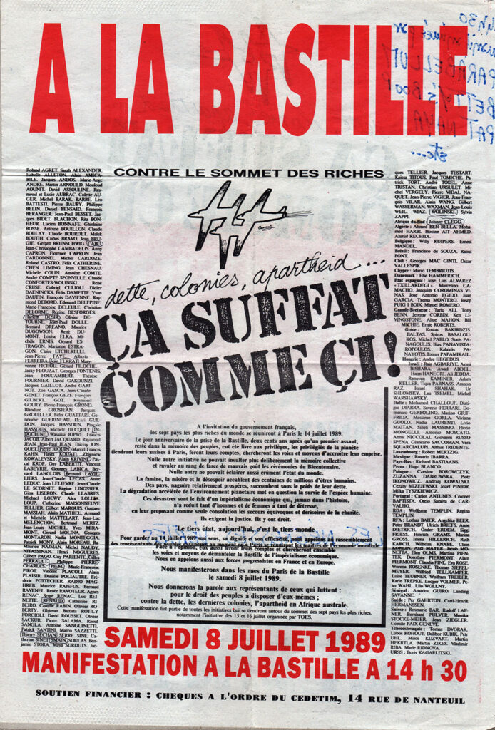 1989.07.08.-Affiche01v-29-42-imprimee-694x1024 "Ca Suffat Comme Ci" (08/07/89)