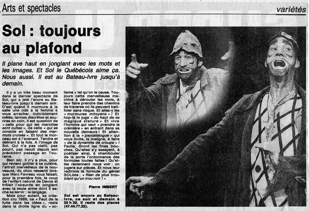 1989.09.22-Presse-NR01-51-Z-4-1024x698 Marc Favreau "SOL" (21 au 23/09/89)