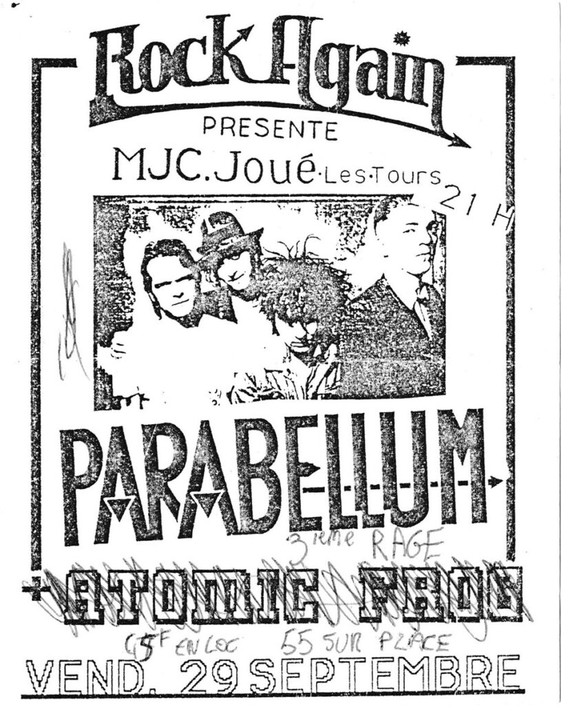 1989.09.29-Flyer01-Psykout-815x1024 Atomic Frog (annulé), 3ème Rage, Parabellum (29/09/89)
