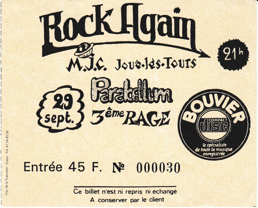 1989.09.29-Ticket02-1024x828 Atomic Frog (annulé), 3ème Rage, Parabellum (29/09/89)