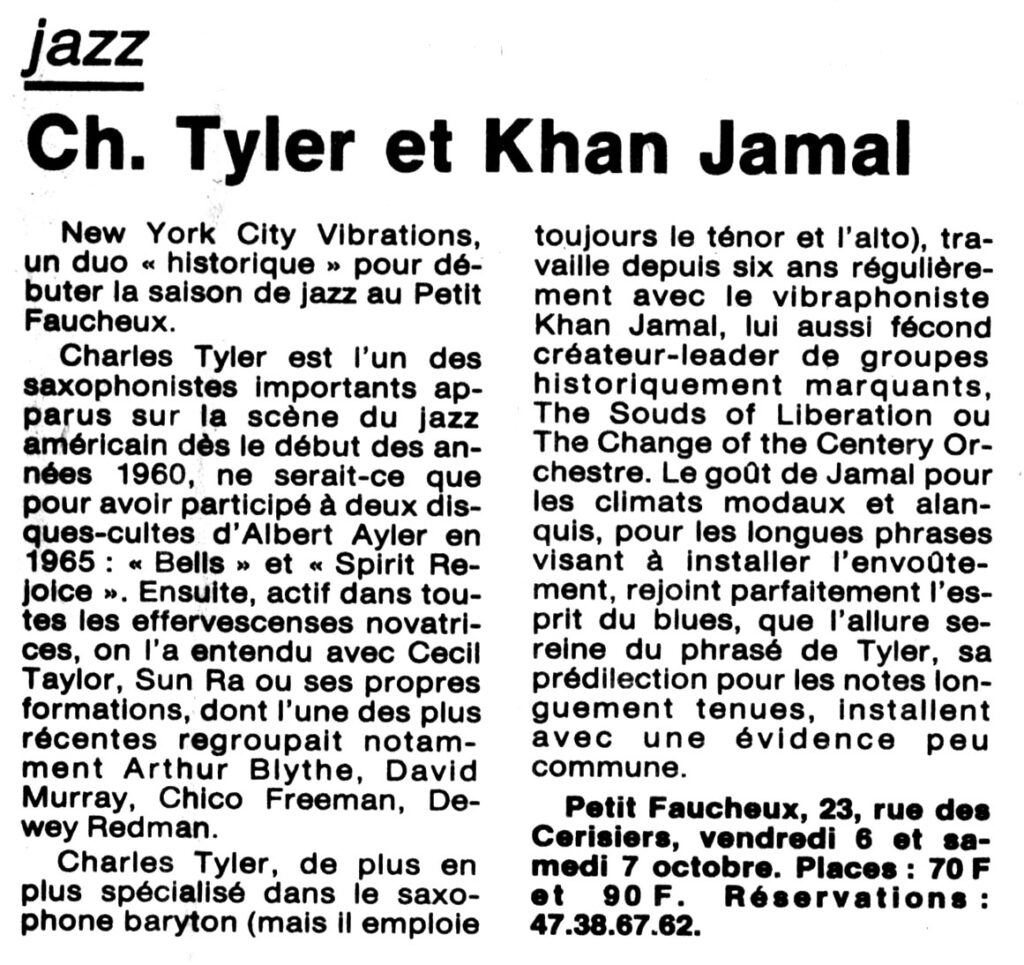 1989.10.03-NRCO.7ADPREe-1024x965 Khan Jamal & Charles Tyler Duo (06 et 07/10/89)