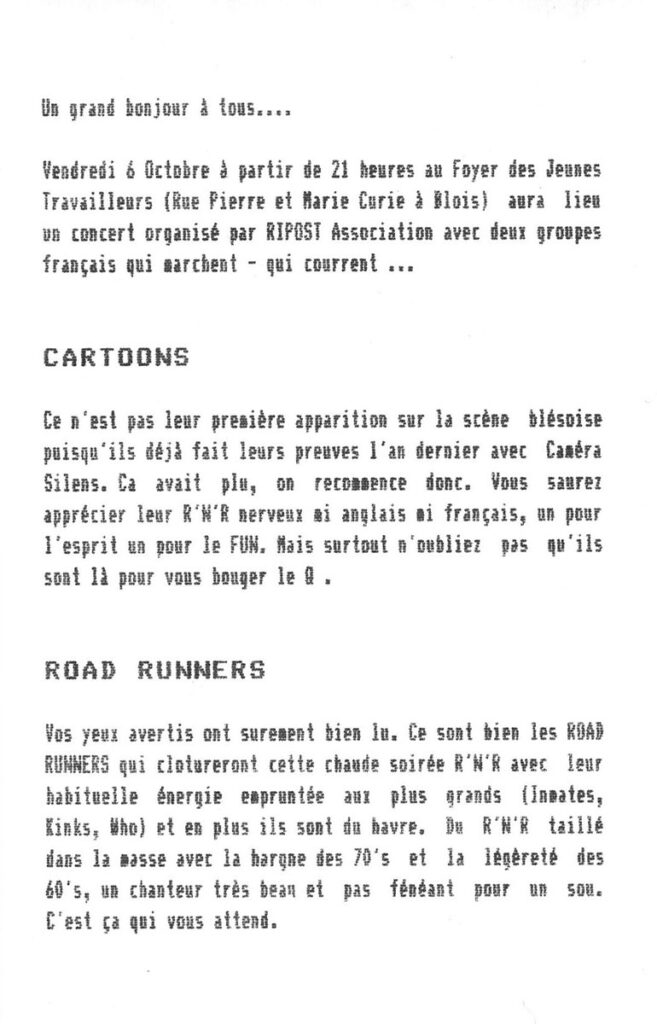 1989.10.06-MiloufFL-657x1024 Cartoons, Roadrunners (06/10/89)