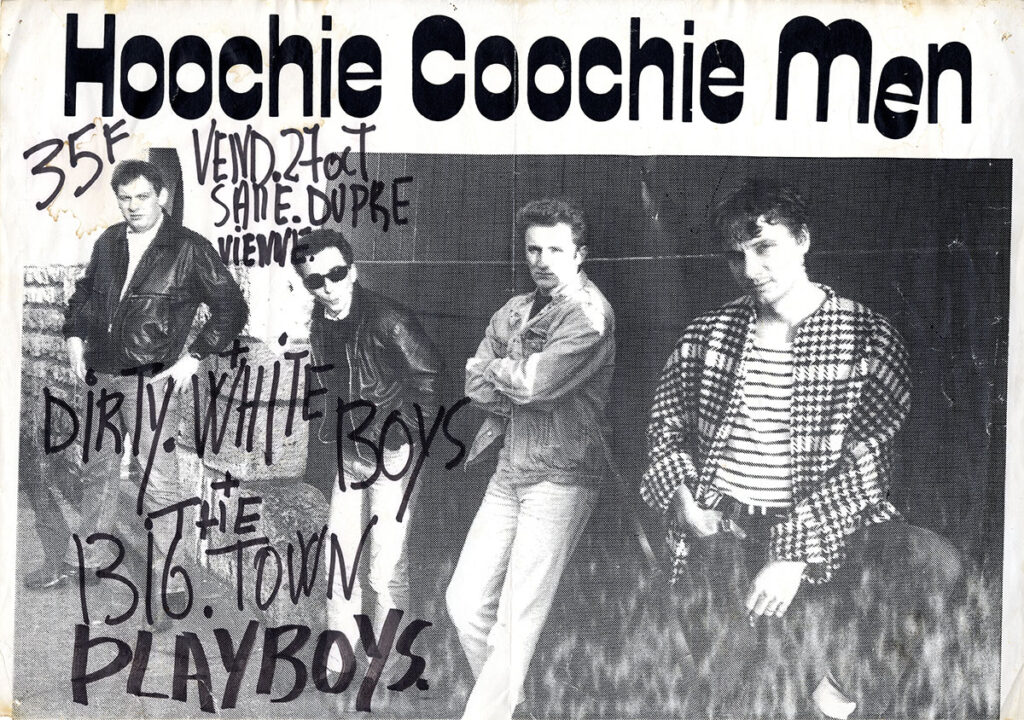 1989.10.27-A3-photocopiee-JopeckAF-1024x720 Hoochie Coochie Men, Dirty White Boys, Big Town Playboys (27/10/89)