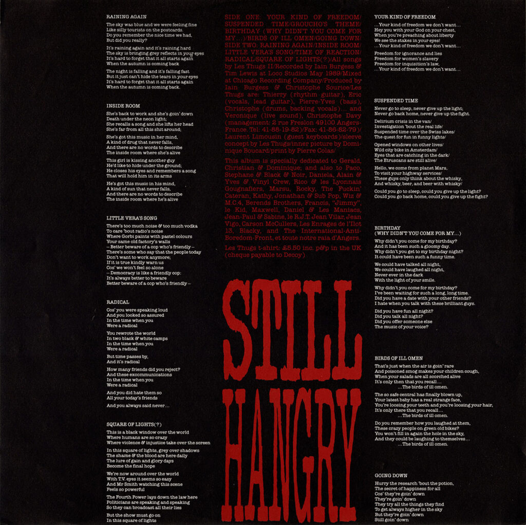 1989-Thugs-Still-LP-EuthanasieDI03-1024x1022 Les Thugs "Still hungry still angry"