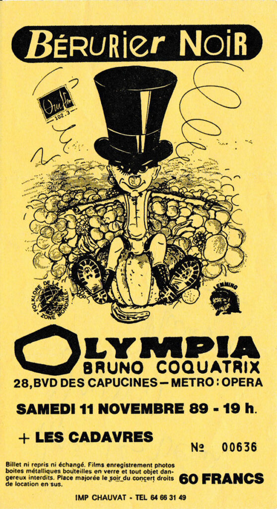 1989.11.11-1904TI-558x1024 Les Cadavres, Bérurier Noir (11/11/89)