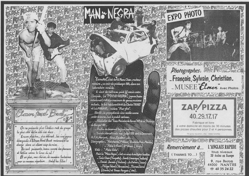 1989.11.28_Programme-1024x723 Mano Negra, Elmer Food Beat (29/11/89)