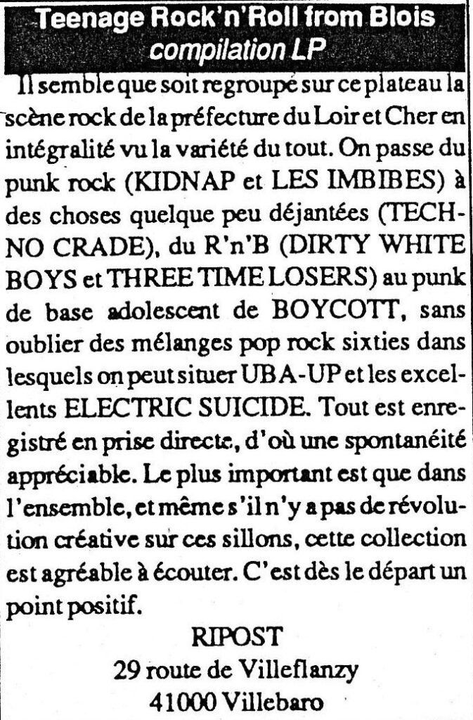 Compil-LP-Teenage-Jolly-roger-PRE-673x1024 "Teenage rock’n’roll from Blois"