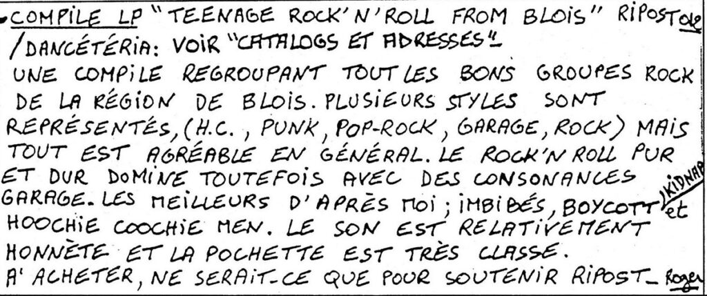 Compil-LP-Teenage-Violence-PRE-1024x429 "Teenage rock’n’roll from Blois"