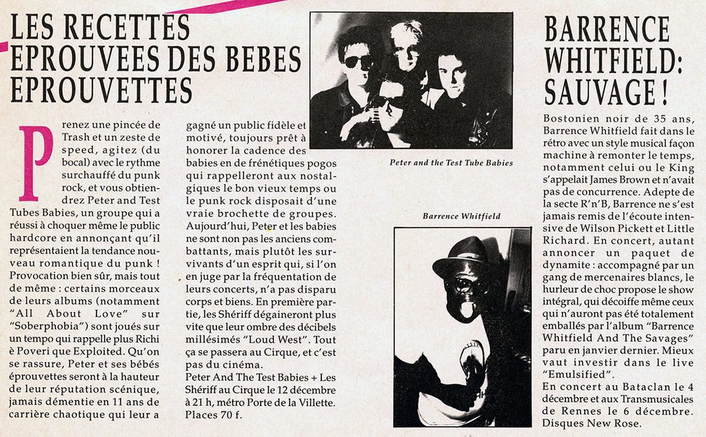 1989.12-Affiche-16-MinoPRE05-1024x634 Les Shériff, Peter and The Test Tube Babies (12/12/89)