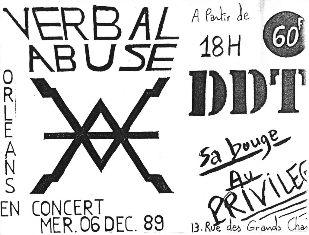 1989.12.06-Flyer01-Milouf-1024x778 D.D.T, Happy Hour, Verbal Abuse (06/12/89)