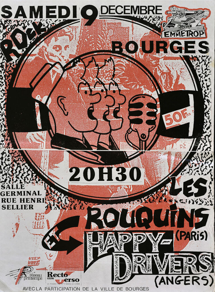1989.12.09-Affiche01-42-57-photocopiee-Emmetrop-Copie-754x1024 Les Rouquins, Happy Drivers (09/12/89)