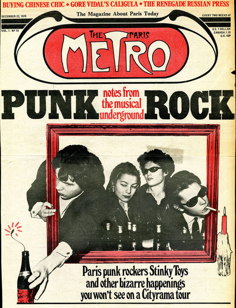 1976.12.22-Paris-Metro.1ElliPRE-784x1024 Notes from the musical PUNK ROCK
