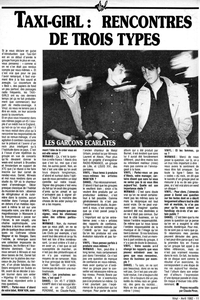 1982.04-Vinyl-3-Bruno-BoussardPR11-1-684x1024 Taxi-Girl : Rencontres de trois types