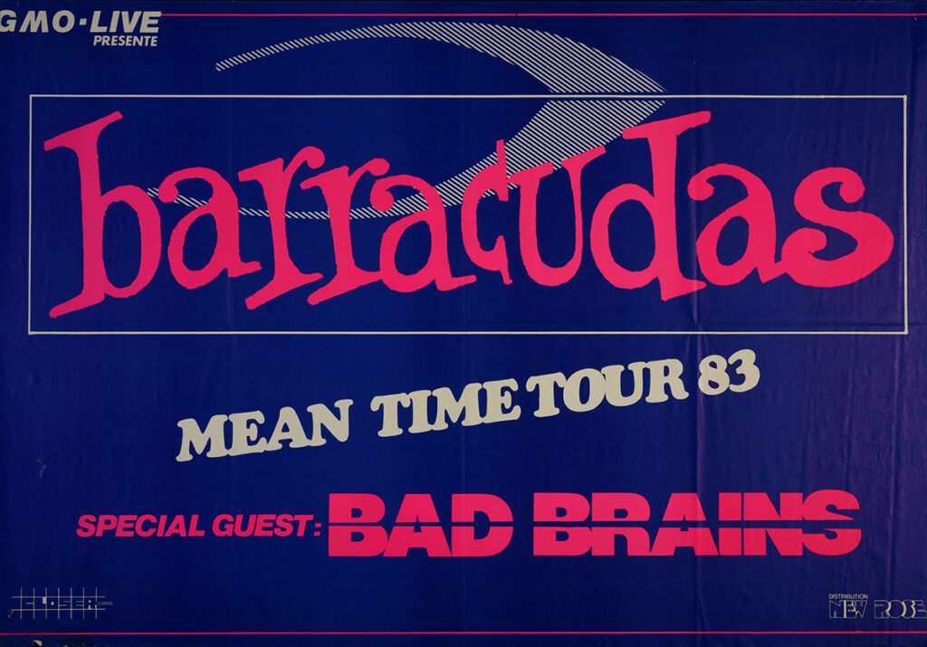 1983-Barracudas-Affiche01-775-111-imprimee-Copie-1024x715 Bad Brains, Barracudas "Mean time tour 83"