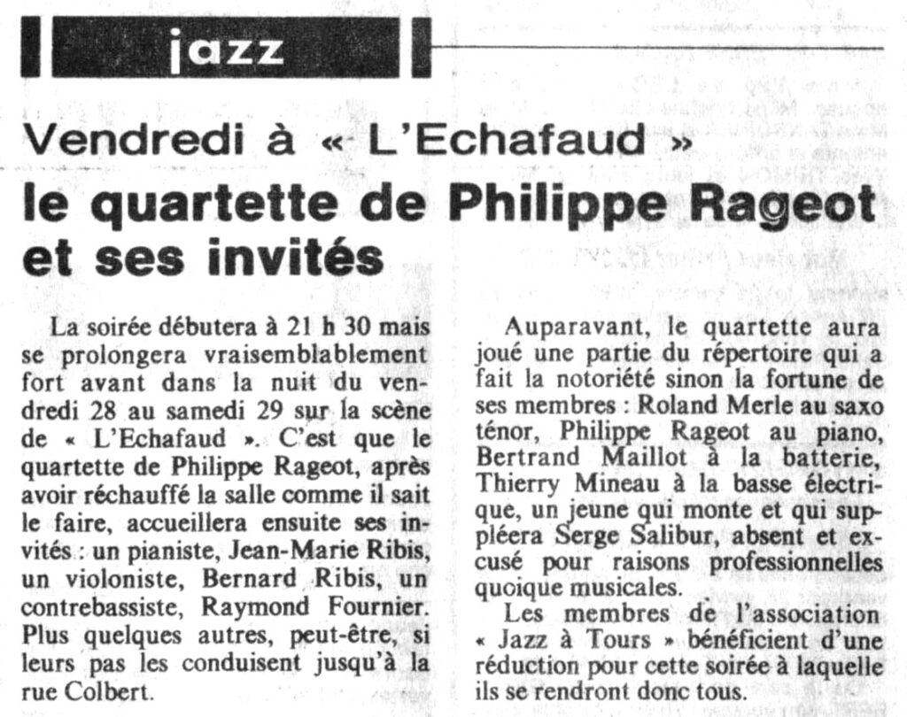 1983.01.27-NR01-Copie-1024x810 Philippe Rageot Quartette (28/01/83)
