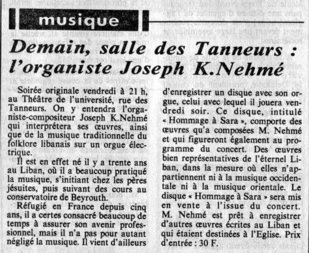 1983.03.24-NR01-Copie-1024x839 Joseph K. Nehmé (25/03/83)