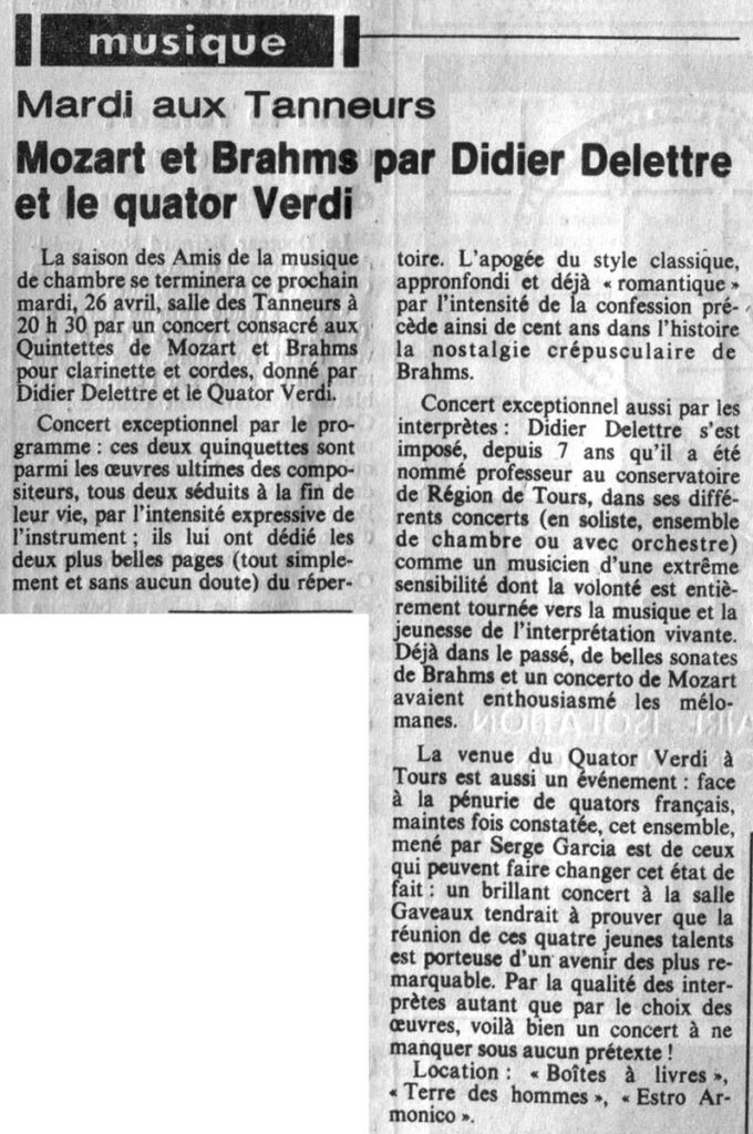 1983.04.23-NR01-680x1024 Didier Delettre et le quator Verdi (26/04/83)