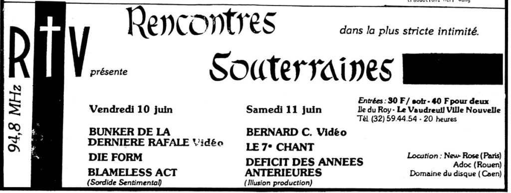1983.06-New-Wave-nHS02-New-WavePRE08cleanB-1024x387 "Rencontres souterraines" (10 et 11/06/83)