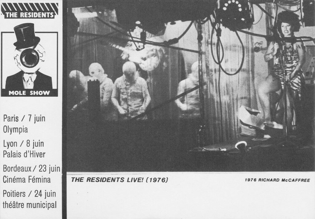 1983.06.24-Carte01-Oreille-est-Hardie-1024x715 The Residents "Mole show"