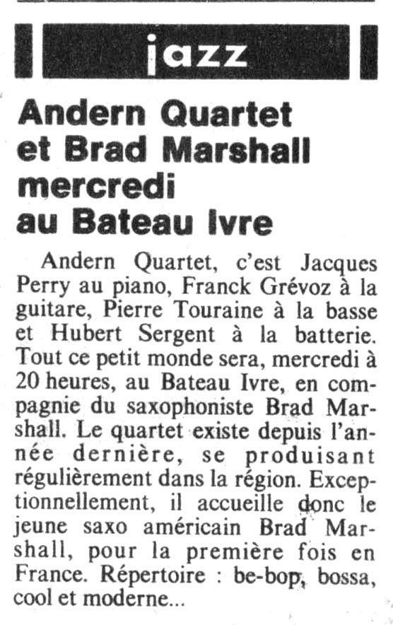 1983.10.03-NRCO.3ADb Andern Jazz Quartet et Brad Marshall (05/10/83)