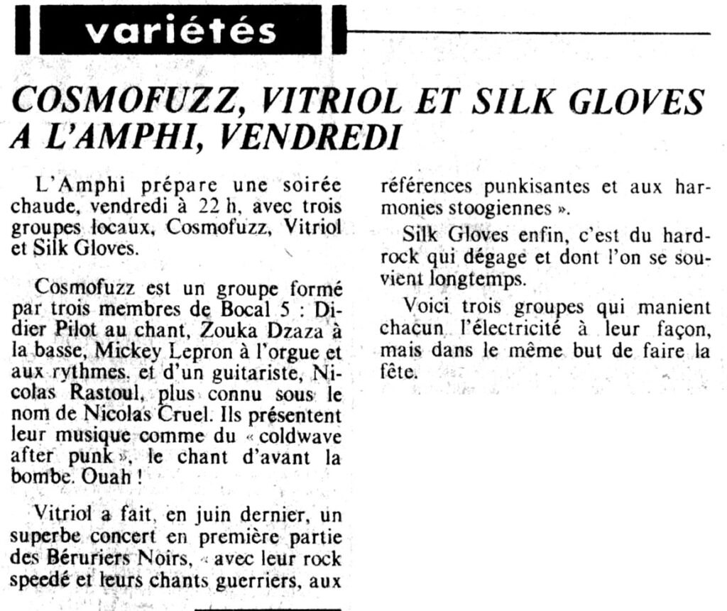 1984.10.24-NRCO.5ADPRE000794-1024x861 Cosmo Fuzz, Silk Gloves, Vitriol (26/10/84)