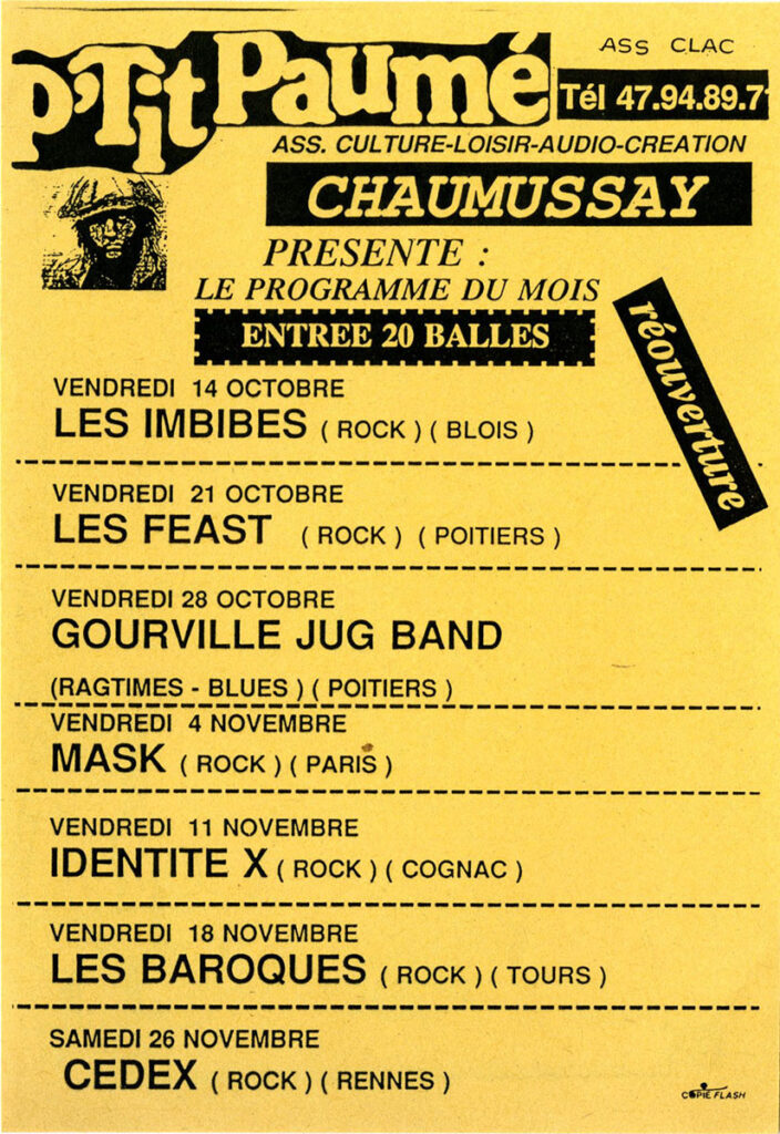 1988.10.14-Petit-DanielFLr-704x1024 Programme : P'tit Paumé (10/88)