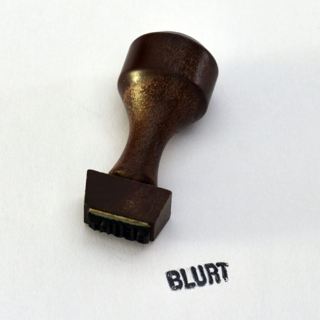 Blurt-Tampon01-Oreille-est-Hardie-1024x1024 NEGATIF : Tampons et contremarques du Confort Moderne