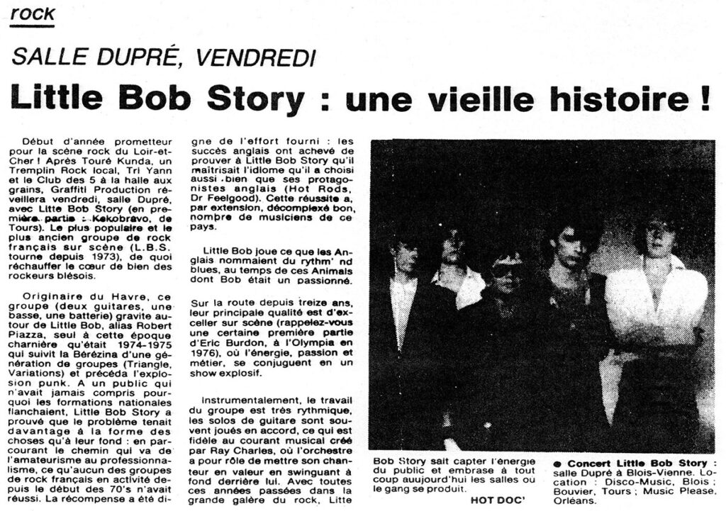 Dossier-de-presse-GraffitiPhilippe-Cosson019-1024x721 Little Bob Story, Kekko Bravo (28/02/86)