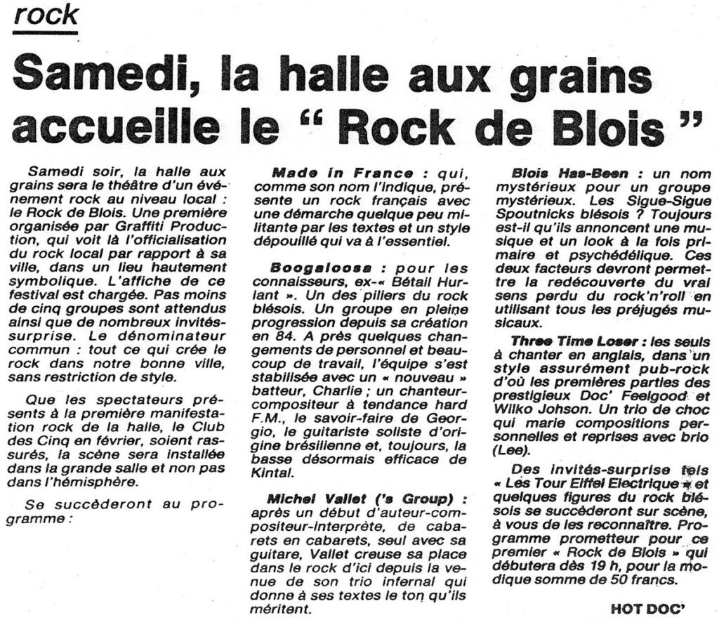 Dossier-de-presse-GraffitiPhilippe-Cosson024b-1024x890 "Rock à Blois" (20/09/86)
