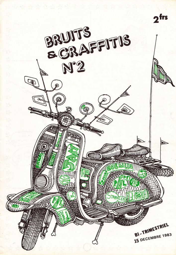 Presse-BruitsEtGraffitis-n02-Decembre1983-01-707x1024 Bruits & Graffitis n°4 (12/83)