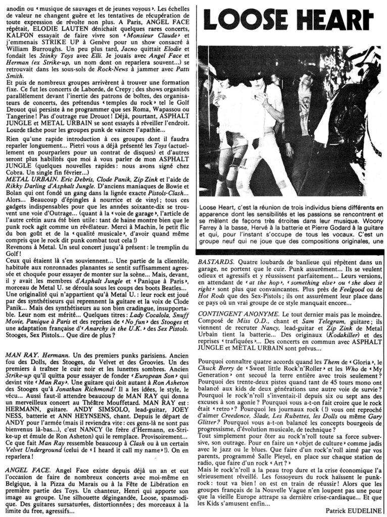 Presse-RocknrollMusique-n03-1977-Euthanasie-32-766x1024 Punk-rock français