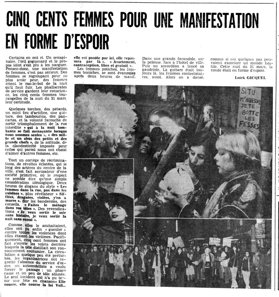 1979.04.02-NRCO.3ADPRE-959x1024 Cinq cent femmes pour une manifestation en forme d'espoir