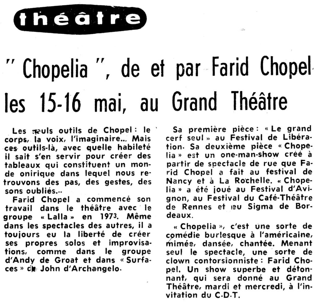 1979.05.11-NRCO.9AD-1024x984 Farid Chopel "Chopelia" (15 et 16/05/79)