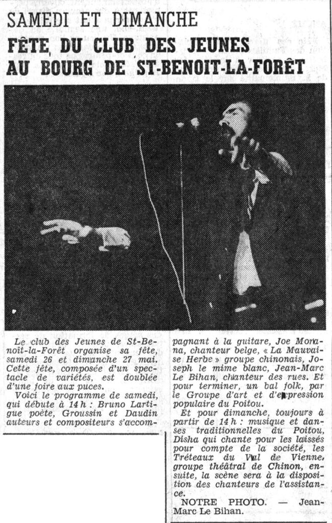 1979.05.25-NRCO.11AD-651x1024 Bruno Lartigue, Groussin et Daudin, Joe Morana, la Mauvaise Herbe, Joseph, Jean-Marc Le Bihan (26/05/79)