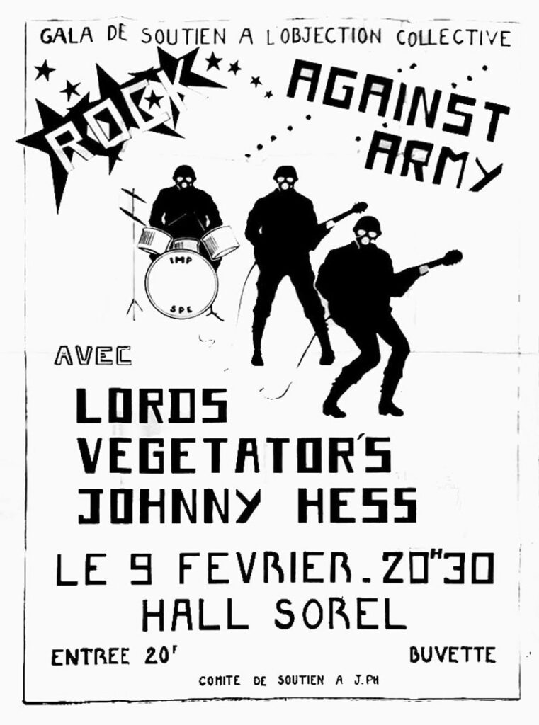 1980.02.09-LordsPoster-copie-761x1024 "Rock against army" Lords, Vegetator's, Johnny Hess (09/02/80)