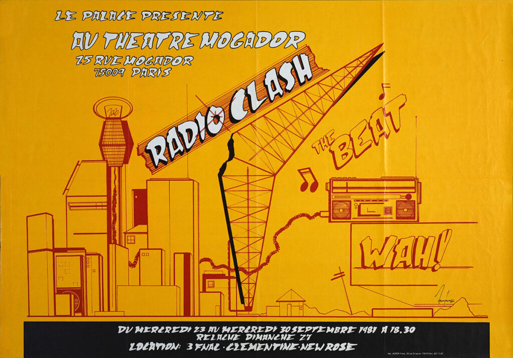 1981.09.23-Clash-Affiche01.b-78-1115-imprimee-LTDC-Copie-1024x716 Clash, Beat "Radio Clash" (23 au 30/07/81)