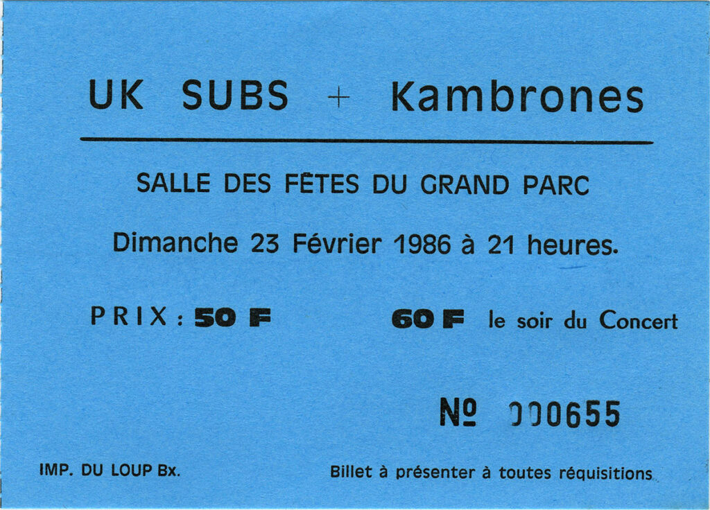 1986.02.25-Jean-MarcTI-1024x736 Kambrones, U.K. Subs (23/02/86)