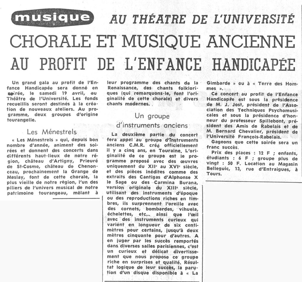 1975.04.09-NRCO.4ADPREa-1024x956 "Gala au profit de l'enfance handicapée" Ménestrels (19/04/75)