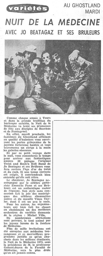 1975.04.24-NRCO.4ADPREb-411x1024 Joe Bechagaz et ses Brûleurs (30/04/75)