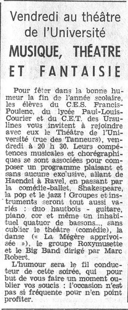 1975.06.25-NRCO.4ADPREa-426x1024 Roxy Musette, Marc Robert Big Band... (27/06/75)