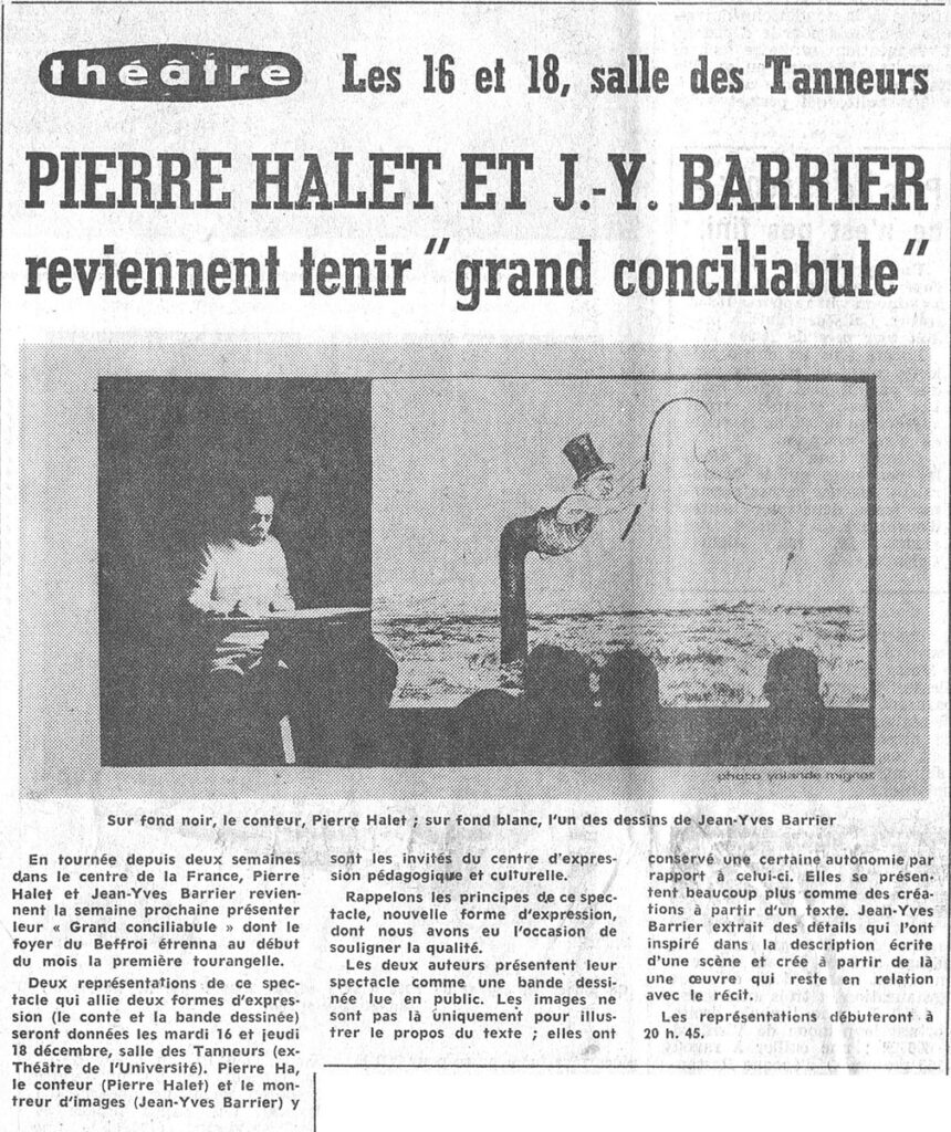 1975.12.12-NRCO.4ADPREa-860x1024 Pierre Halet et Jean-Yves Barrier "Grand Conciliabule" (16 et 18/12/75)