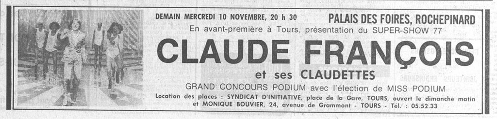1976.11.09-NRCO.3ADPREa-1024x246 Claude François (10/11/76)