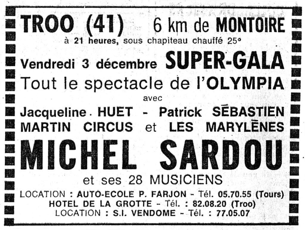 1976.12.02-NRCO.4ADPREd-1024x771 Michel Sardou, Martin Circus, Patrick Sébastien (03/12/76)